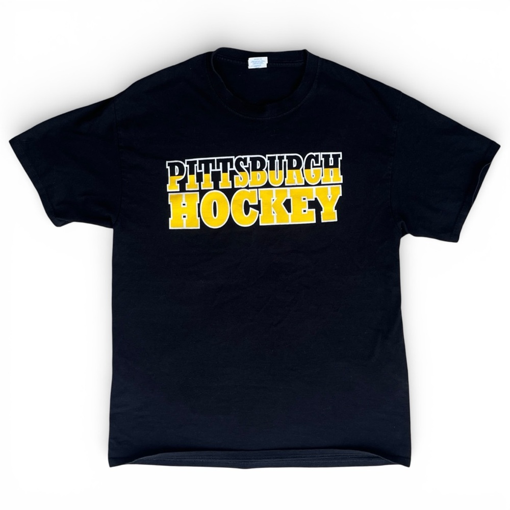 Men’s L Pittsburgh Penguins NHL Hockey Jake Guentzel Black T-Shirt